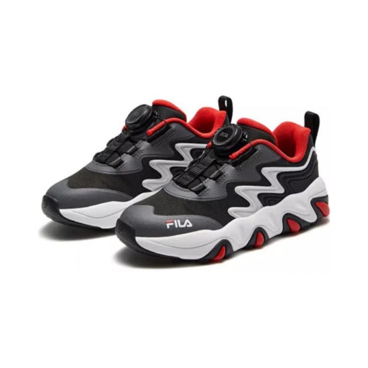 Essential Casual Sneaker „Schwarz Grau Rot“