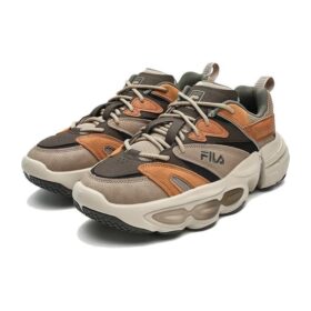 ET Retro Low Schuhe „Braun Orange“