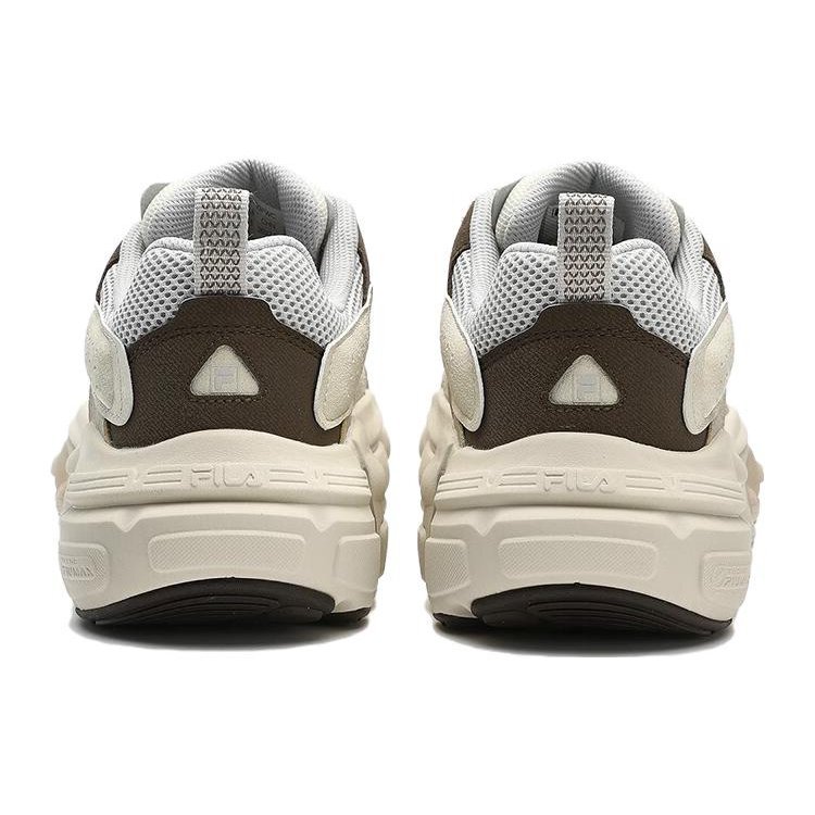 ET Retro Low-Schuhe „Creme-Weiß-Braun“