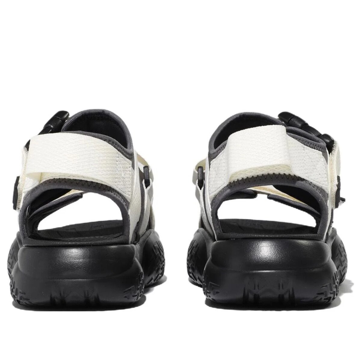 Falataper V3 Sandalen „Weiß Schwarz“
