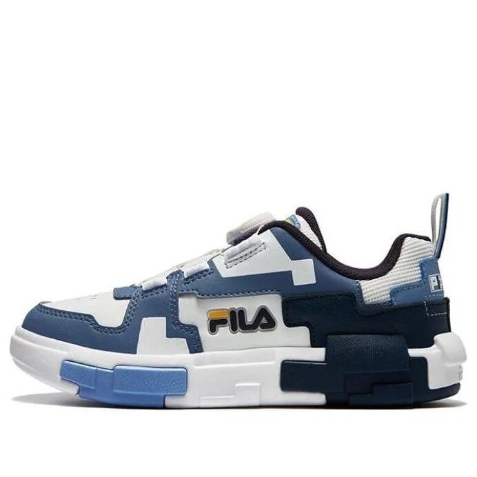 Fashion Brick Skate-Schuhe „Weiß Blau Schwarz“