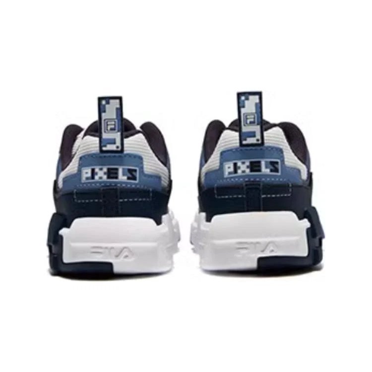 Fashion Brick Skate-Schuhe „Weiß Blau Schwarz“