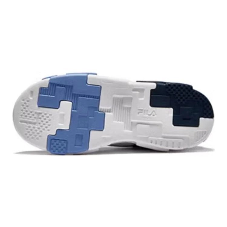 Fashion Brick Skate-Schuhe „Weiß Blau Schwarz“