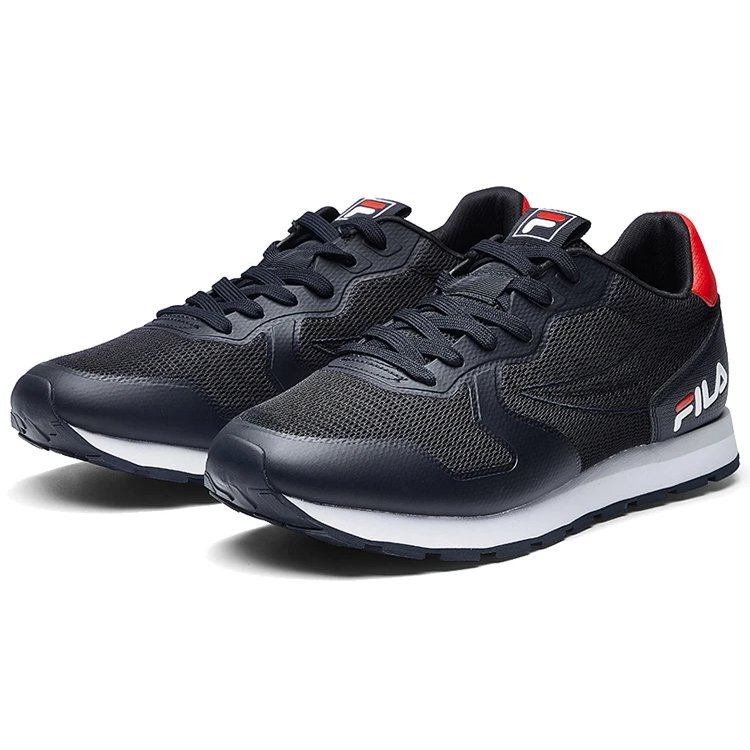 Fht Series 83" Runner VNTG-Laufschuhe Schwarz/Weiß