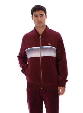 Fig Malakai gestreiftes Trainingsjacke