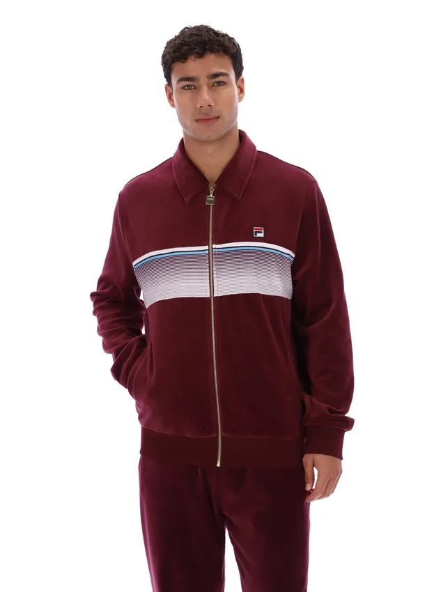 Fig Malakai gestreiftes Trainingsjacke