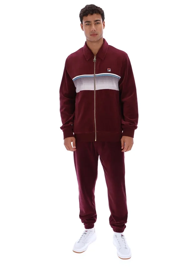 Fig Malakai gestreiftes Trainingsjacke