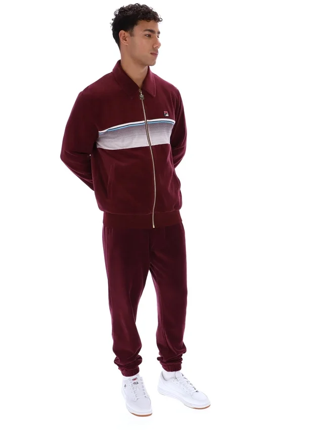 Fig Malakai gestreiftes Trainingsjacke