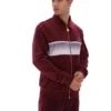 Fig Malakai gestreiftes Trainingsjacke