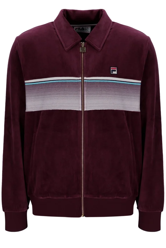 Fig Malakai gestreiftes Trainingsjacke