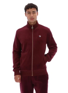 Fig Nero Velours-Trainingsjacke
