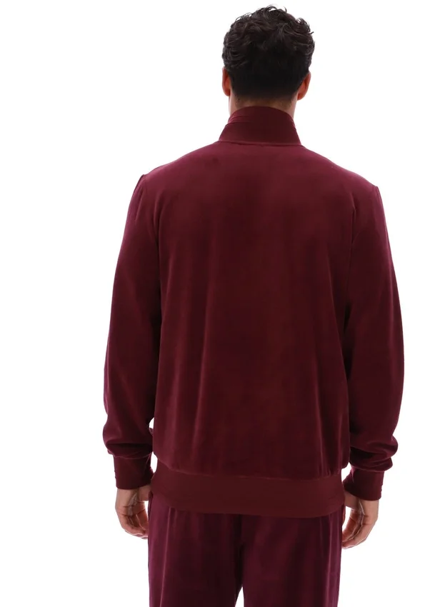 Fig Nero Velours-Trainingsjacke