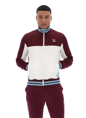 Fig Tie Breaker Jacke mit Trichterkragen