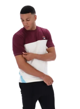 Fig Tiebreaker Colour-Block-T-Shirt