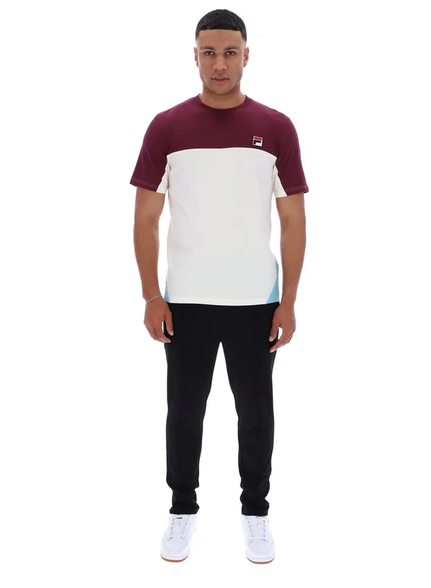 Fig Tiebreaker Colour-Block-T-Shirt