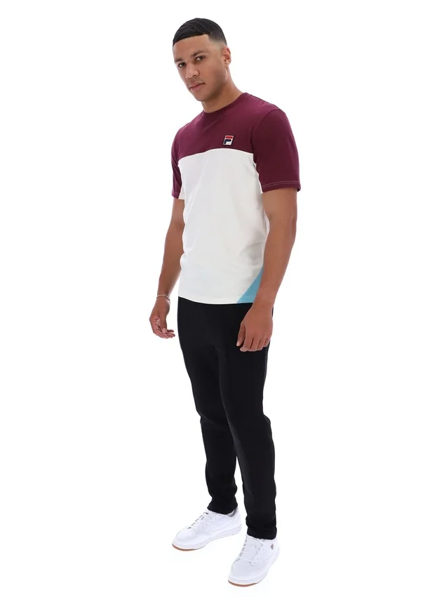 Fig Tiebreaker Colour-Block-T-Shirt