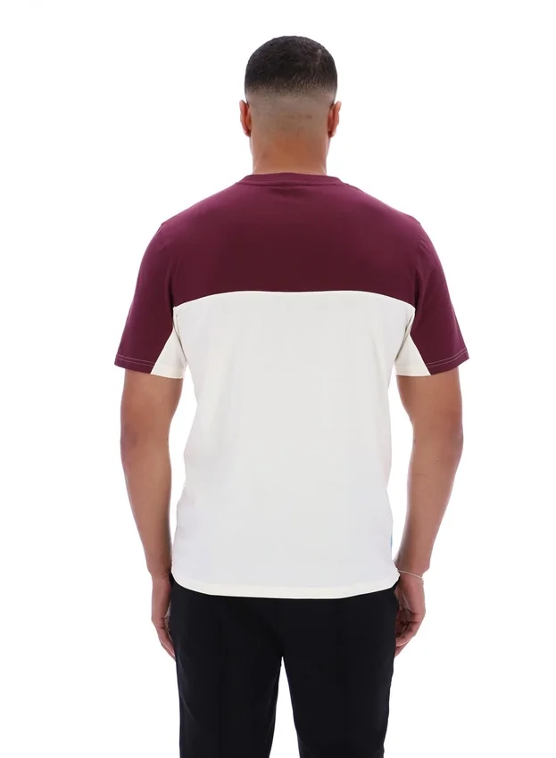 Fig Tiebreaker Colour-Block-T-Shirt