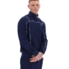Fila Armando Trainingsjacke mit kontrastierenden Paspeln in Marineblau