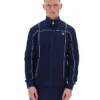 Fila Armando Trainingsjacke mit kontrastierenden Paspeln in Marineblau