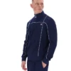 Fila Armando Trainingsjacke mit kontrastierenden Paspeln in Marineblau
