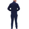 Fila Armando Trainingsjacke mit kontrastierenden Paspeln in Marineblau