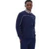 Fila Federico Trainingsjacke in Marineblau mit Paspel am Kragen