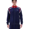 Fila Gabriele Trainingsjacke mit Kontrasteinsätzen in Marineblau