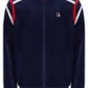 Fila Gabriele Trainingsjacke mit Kontrasteinsätzen in Marineblau