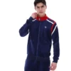 Fila Gabriele Trainingsjacke mit Kontrasteinsätzen in Marineblau