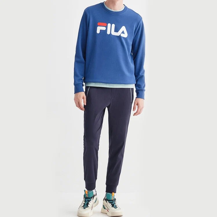 Fila Herren-Sporthose mit Taschen, blau