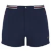 Fila High Tide Terry Pocket Stripe Shorts in Marineblau