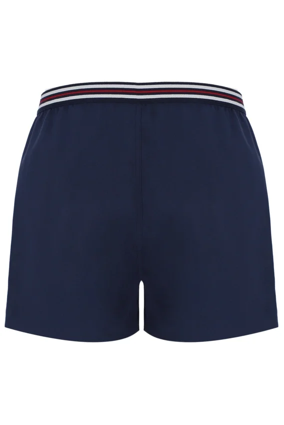 Fila High Tide Terry Pocket Stripe Shorts in Marineblau