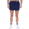 Fila High Tide Terry Pocket Stripe Shorts in Marineblau