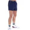 Fila High Tide Terry Pocket Stripe Shorts in Marineblau
