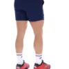 Fila High Tide Terry Pocket Stripe Shorts in Marineblau