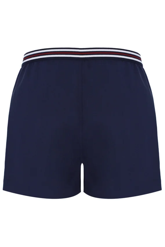 Fila High Tide Terry Pocket Stripe Shorts in Marineblau