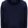 Fila Italo Velours-Hoodie in Marineblau