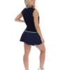 Fila Jorja Strickweste in Marineblau mit Zopfmuster