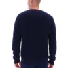Fila Kallum-Pullover mit Rundhalsausschnitt und Waffelstruktur in Marineblau
