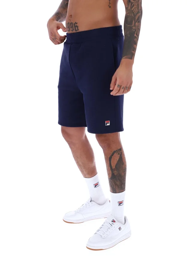 Fila Marineblaue Vico Fleece-Shorts
