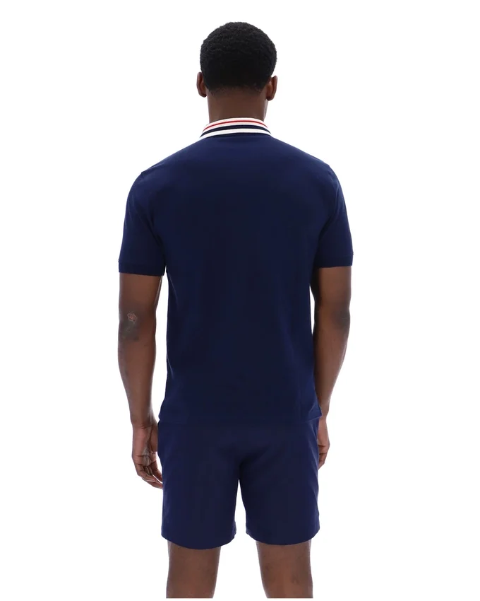 Fila Navy Achille Heritage Tape Basic Polo