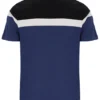 Fila Navy Aiden Cut-and-Sew-T-Shirt