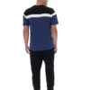 Fila Navy Aiden Cut-and-Sew-T-Shirt