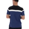 Fila Navy Aiden Cut-and-Sew-T-Shirt