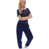Fila Navy Bai Fitted BB1 Nadelstreifen-Polo