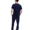Fila Navy Basilio Velours-T-Shirt