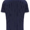 Fila Navy BB1 Classic Vintage Striped Polo