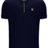 Fila Navy Benjamin Micro-Waffel-Polo