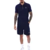 Fila Navy Benjamin Micro-Waffel-Polo