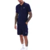 Fila Navy Benjamin Micro-Waffel-Polo
